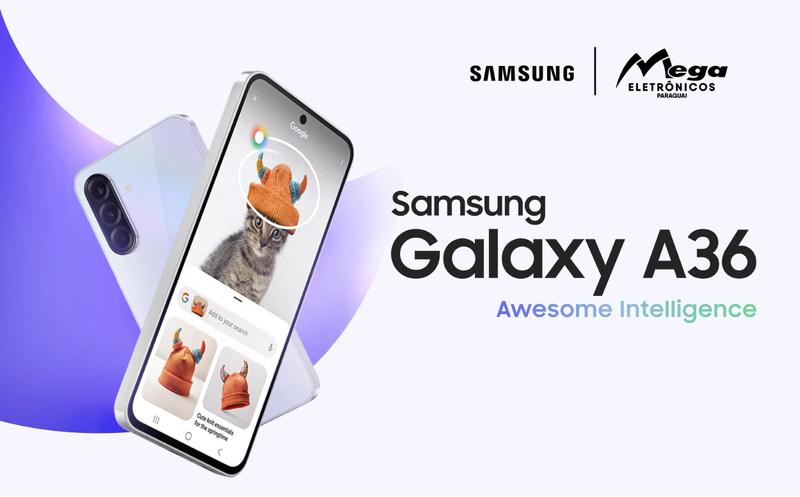 CELULAR SAMSUNG GALAXY A36 5G SMA366E DUAL SIM DE 256GB 8GB RAM DE